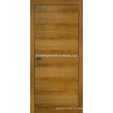Дуб Natrual шпонированные двери дизайн для дома